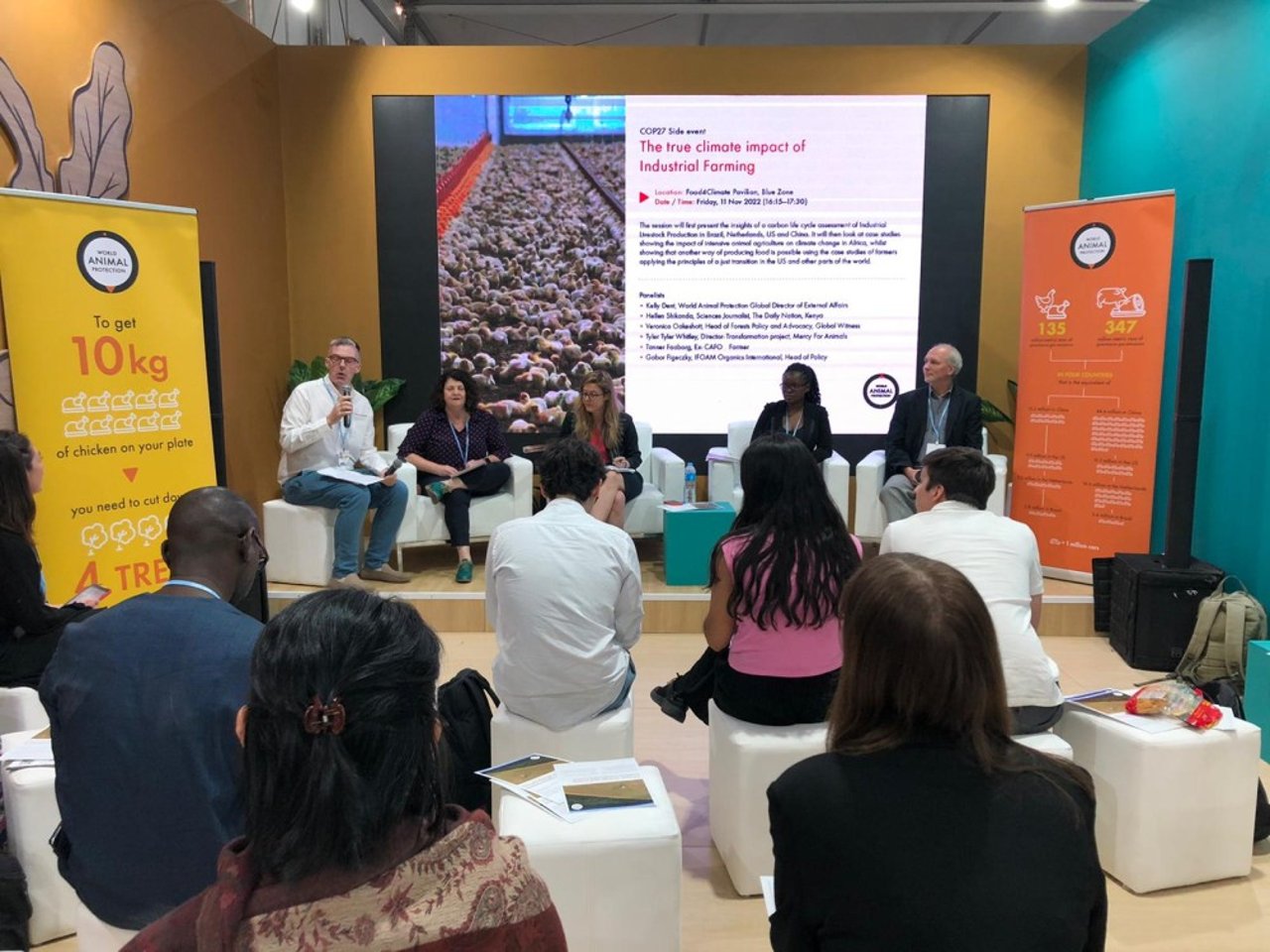Pabellón en la COP27